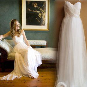 Strapless Ball Gown Wedding Dress